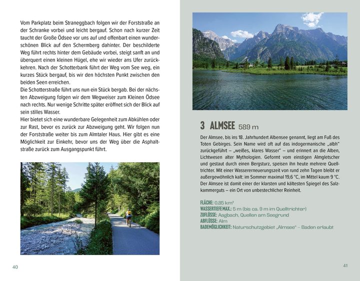 Wegbeschreibung und Seenporträt Almsee